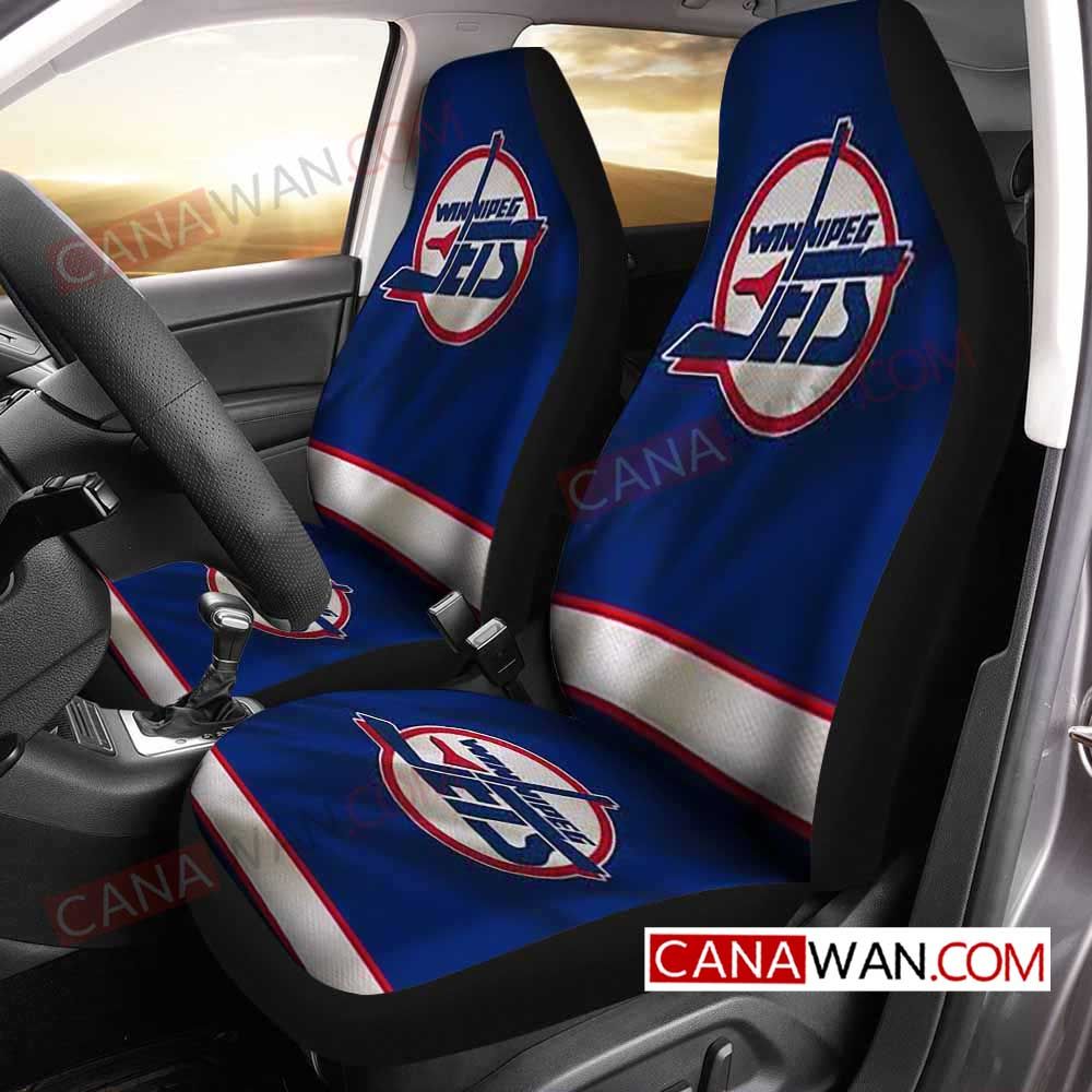 Winnipeg Jets Style129 3D Customized Personalized Car Seat Cover