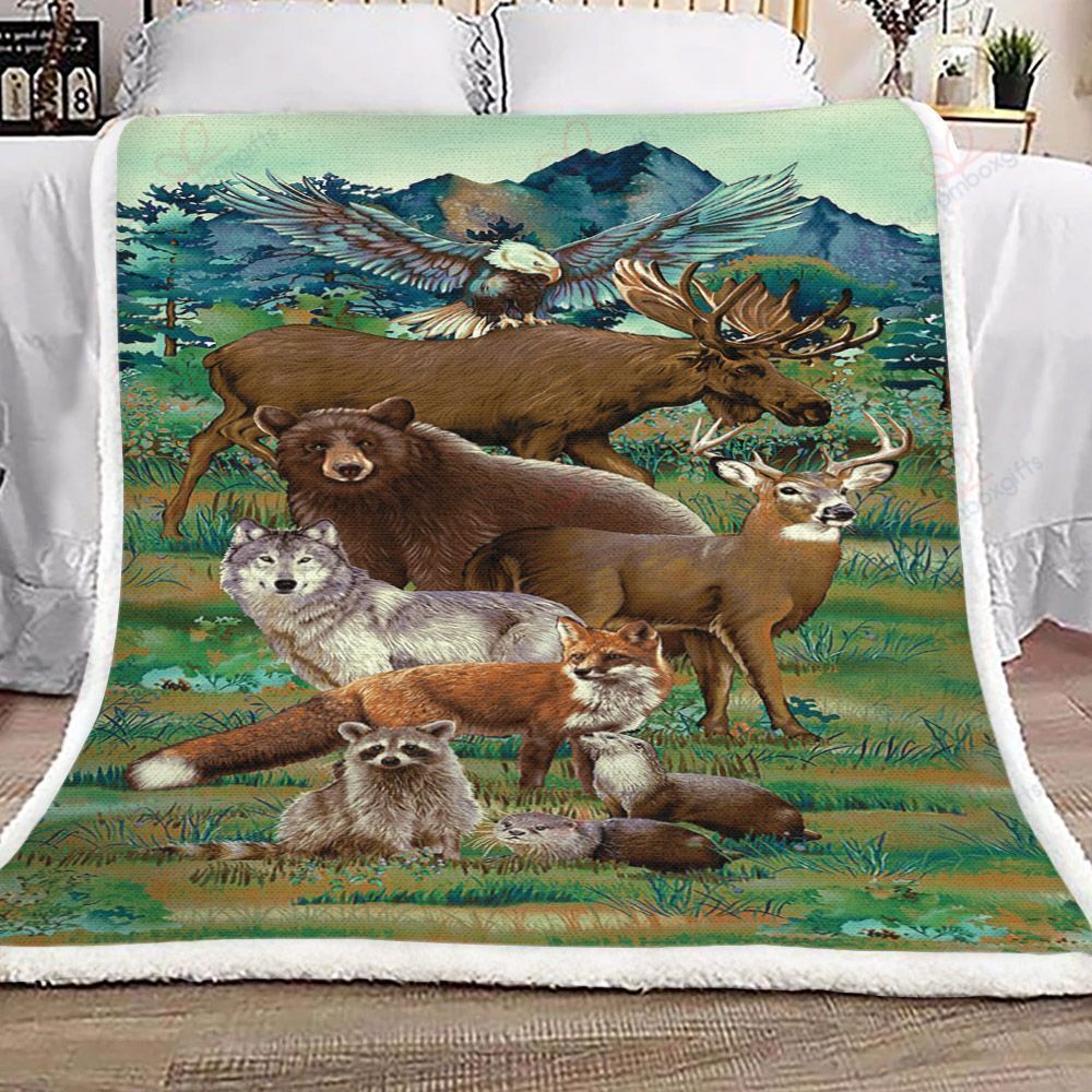 Animal NC3110156CL Fleece Blanket