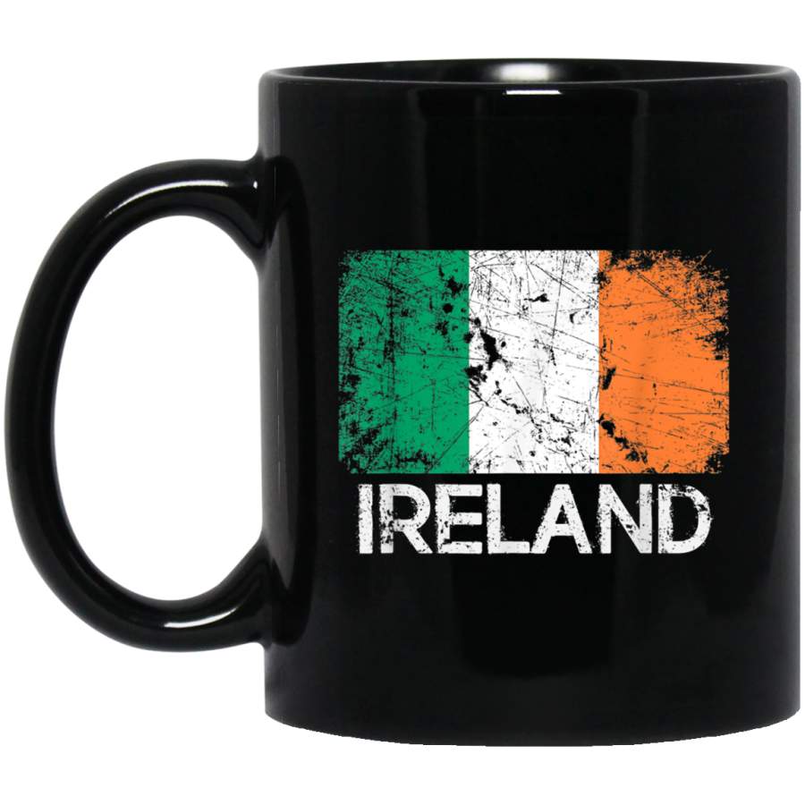 Irish Flag Mug  Vintage Made In Ireland Gift