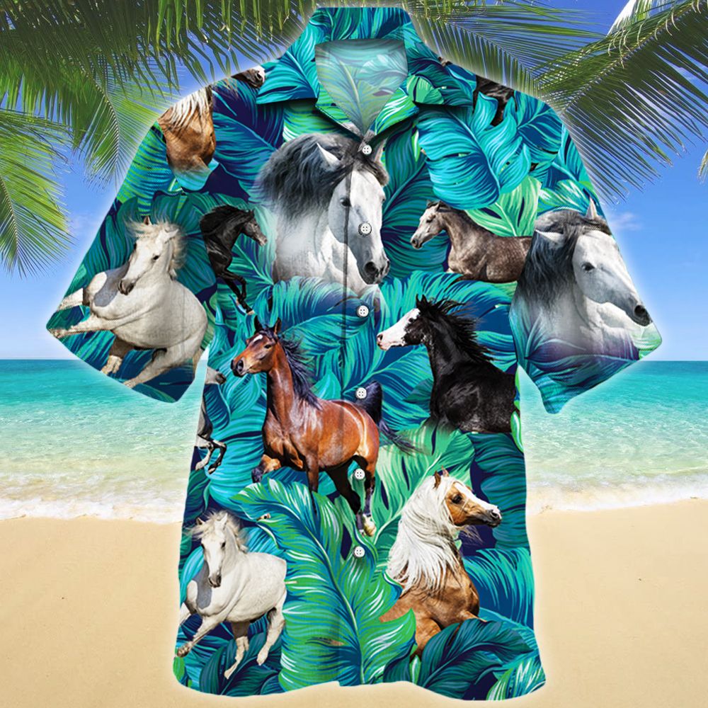 Arabian Horse Lovers Hawaiian Shirt For Aloha Ha22518