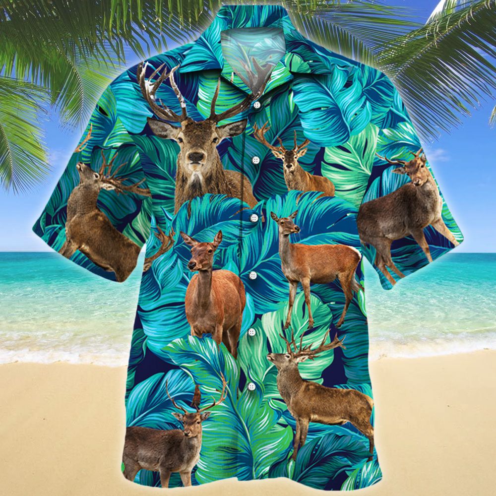 Deer Lovers Hawaiian Shirt Ha93790