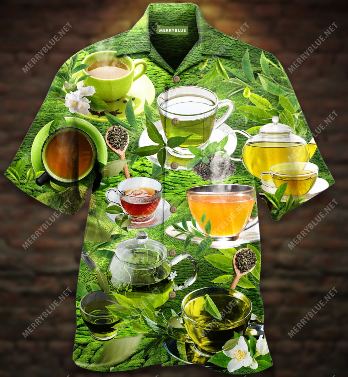 Enjoy Beautiful Green Tea Hill Unisex Hawaii Shirt Ha67350