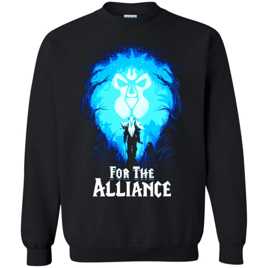 AGR World Of Warcraft For The Alliance Sweatshirt