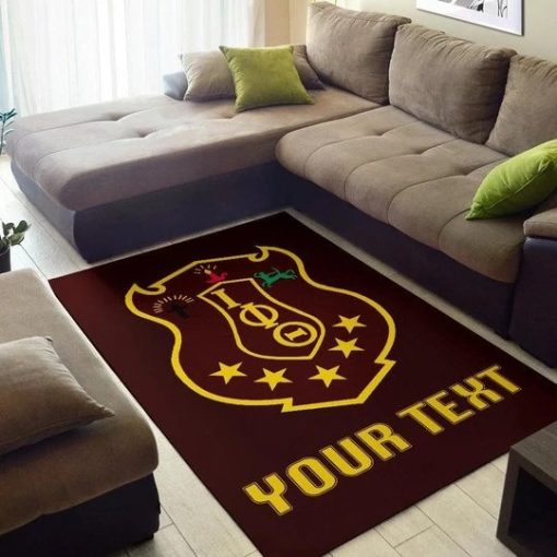 Personalised Iota Phi Theta Area Rug Classic