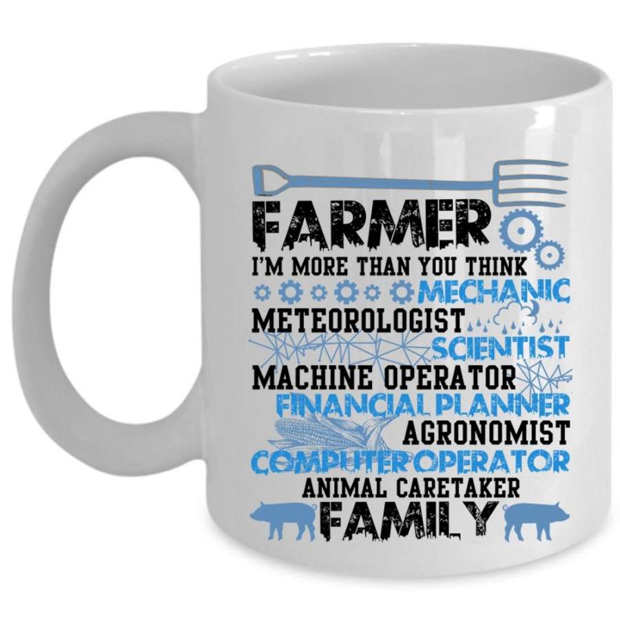 Animal Caretaker Family Coffee Mug, Farmer Cup