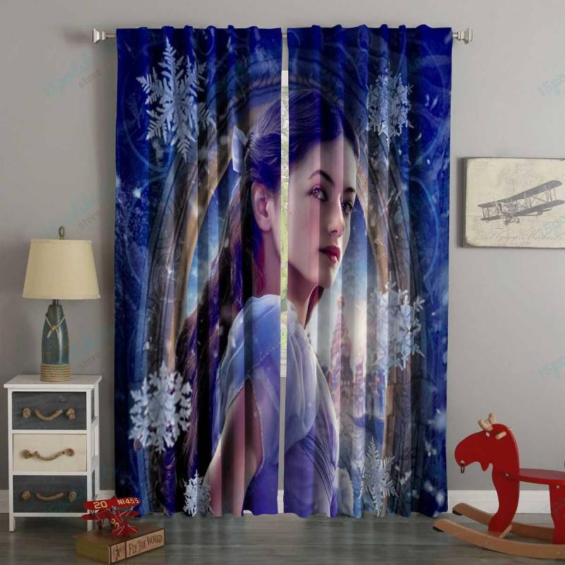 3D Printed The Nutcracker and the Four Realms Style Custom Living Room Curtains