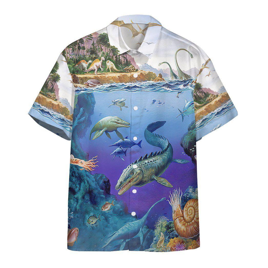 Dinosaur Hawaii Shirt For Men Women Ha15304