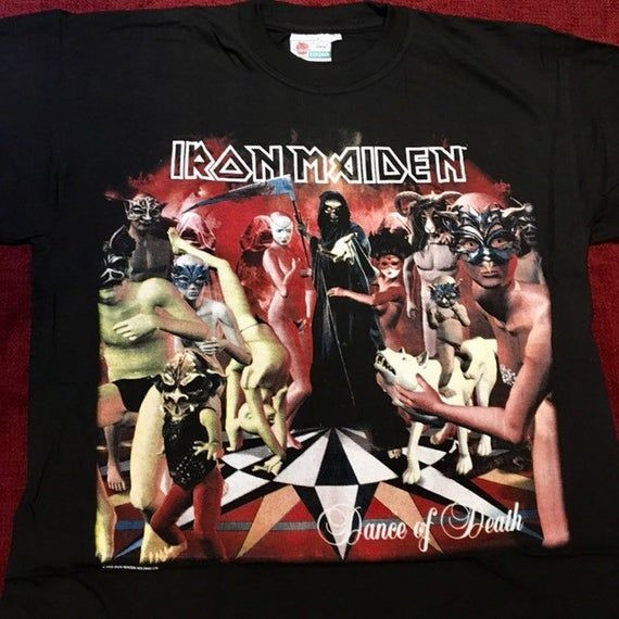 Vintage 2003 Iron Maiden Dance Of Death Shirt