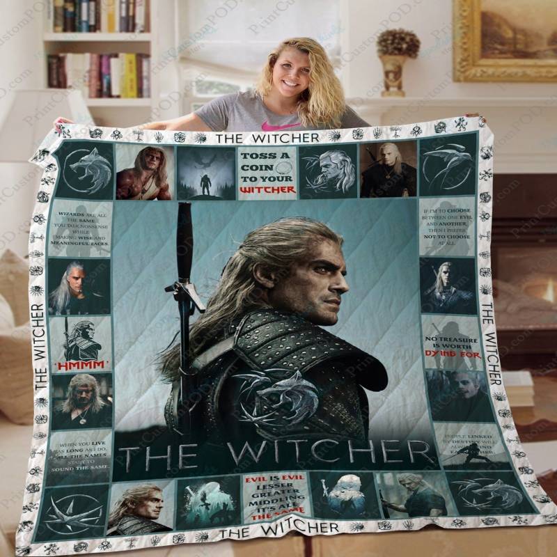 TA The Witcher Quilt Blanket Ver2