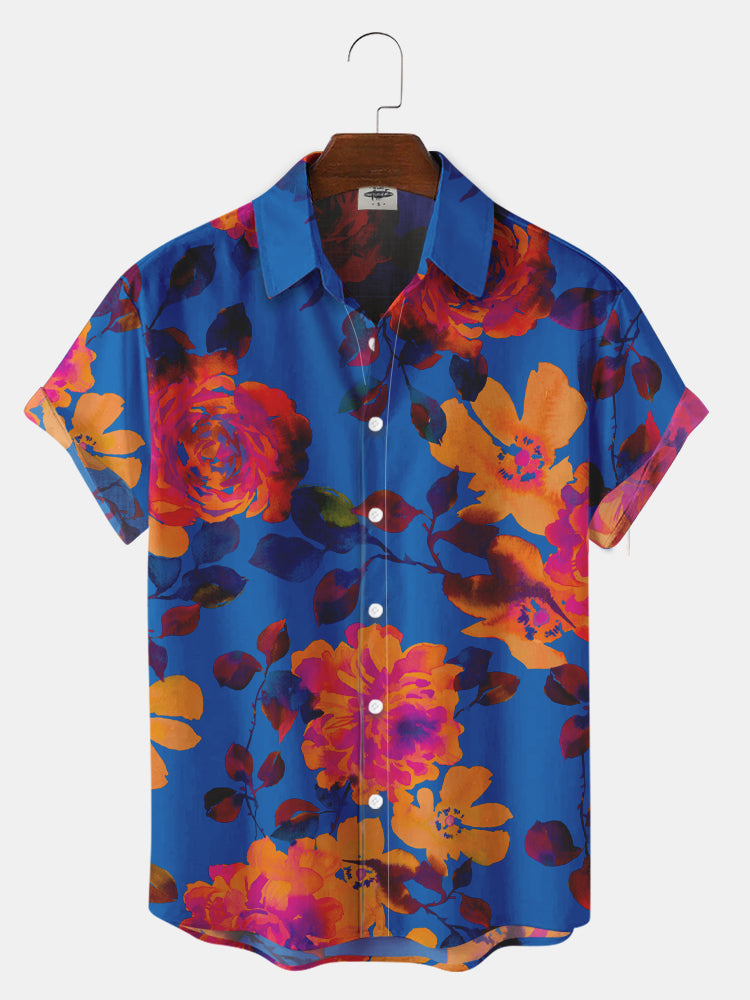 Men’S Flower Print Shirts