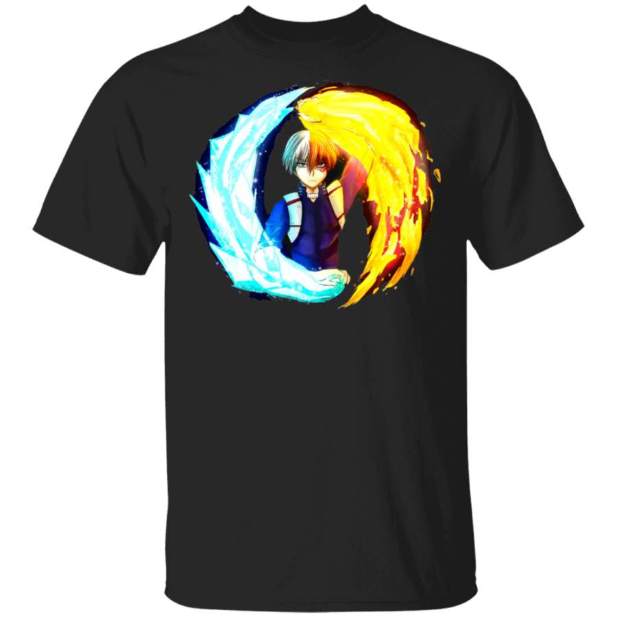 Todoroki Shoto Ice And Fire Shirt