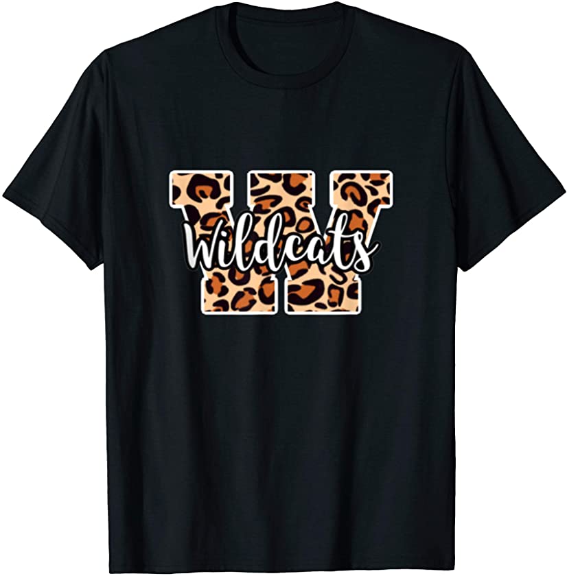 Wildcats Leopard Print Team T-Shirt