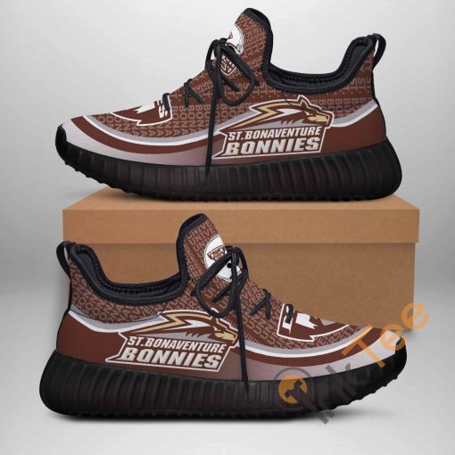 St Bonaventure Bonnies Custom Shoes Personalized Name Yeezy Sneakers