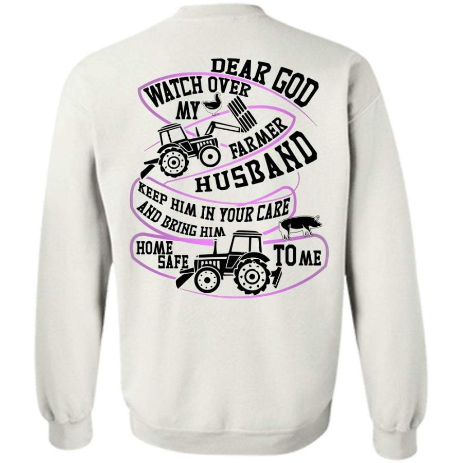 I Love Farming T Shirt, Watch Over My Farmer Sweatshirt