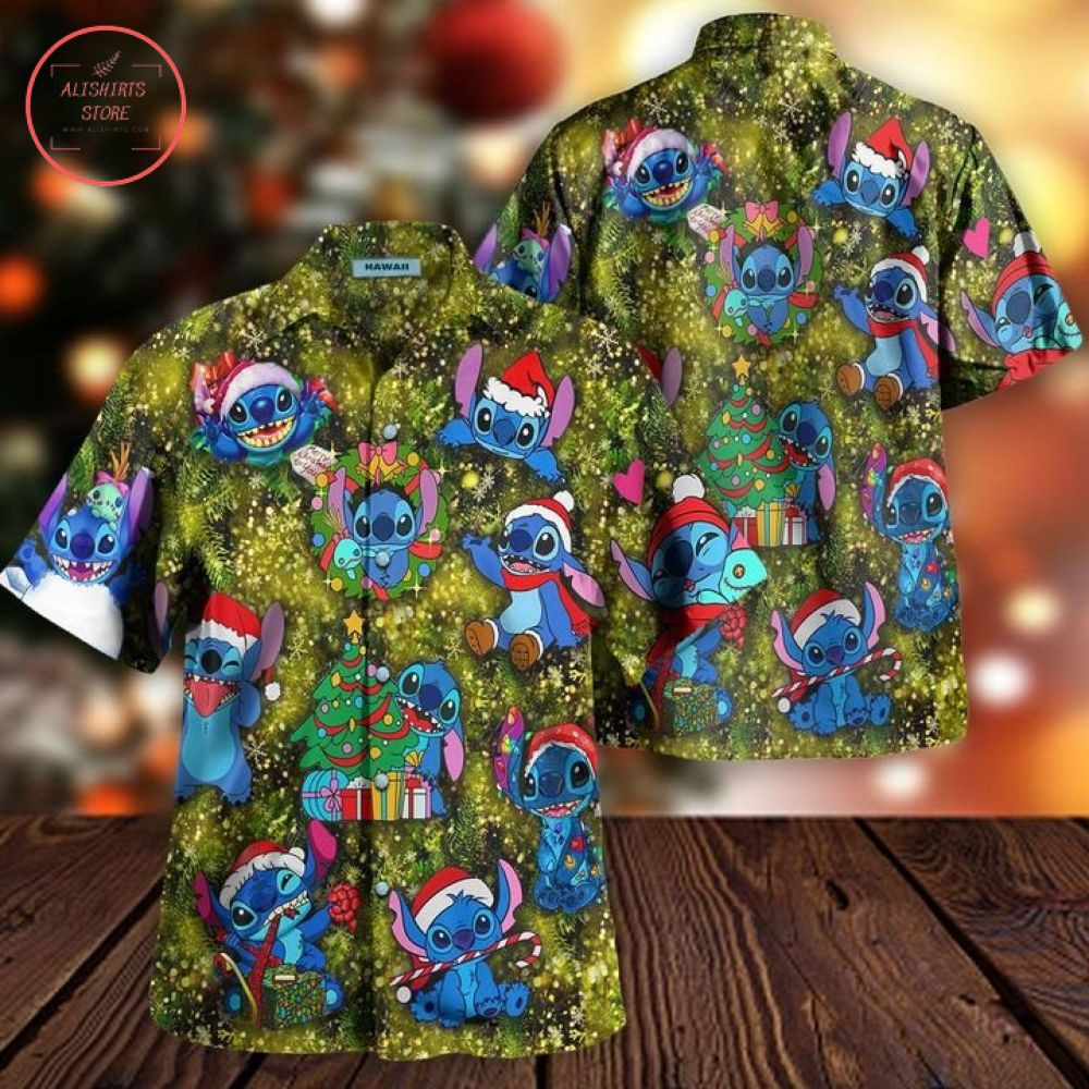 Christmas Tree Stitch Hawaii Shirt Diosweater Ha85421