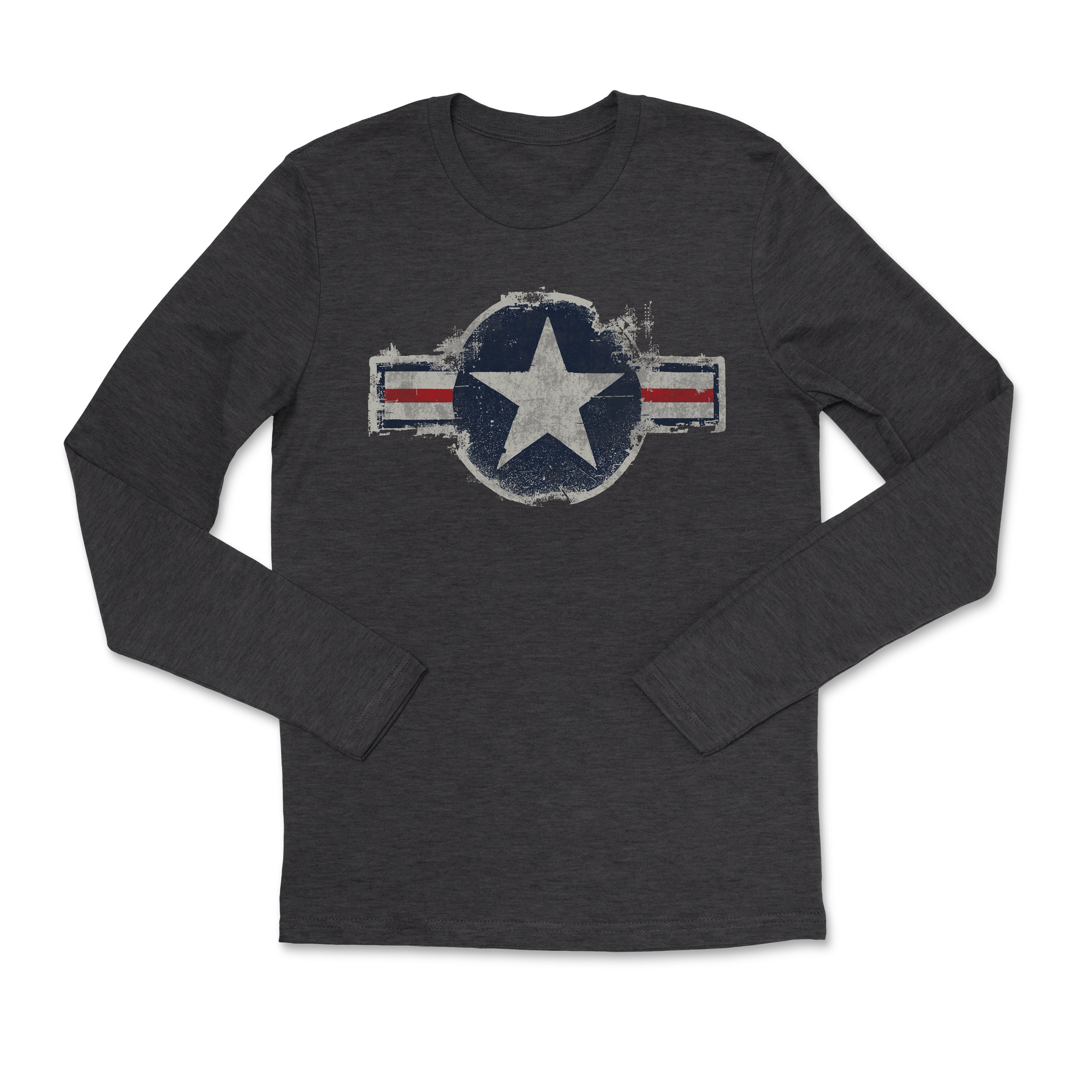 Vintage United States Air Force Logo Mens Long Sleeve T-Shirt