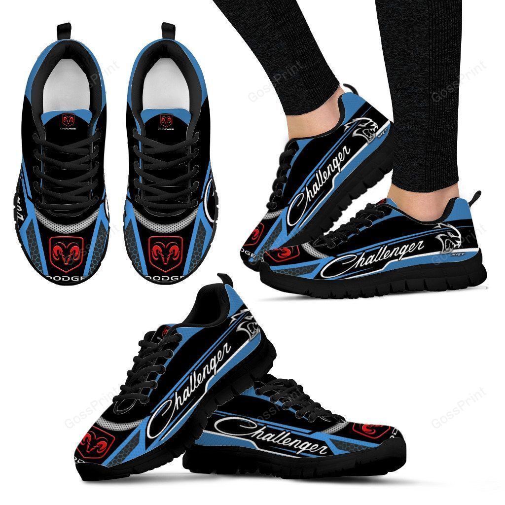 Dodge Challenger Sneakers For Men & Women Ver 2 (Blue)