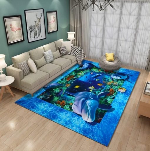 Dolphin Sku 265245 Area Rug Living Room Rug Home Decor Carpets