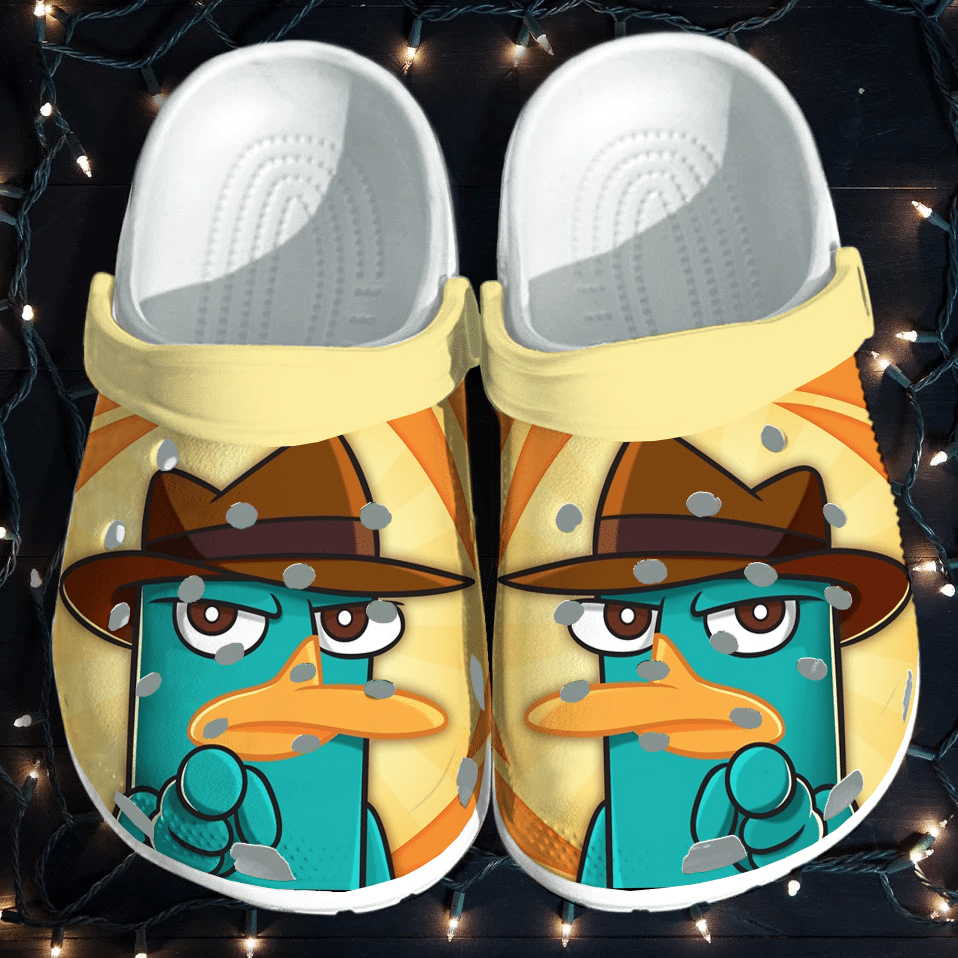 Phineas And Ferb Gift For Fan Classic Water Rubber Clogs Clogband Clogs, Comfy Footwear