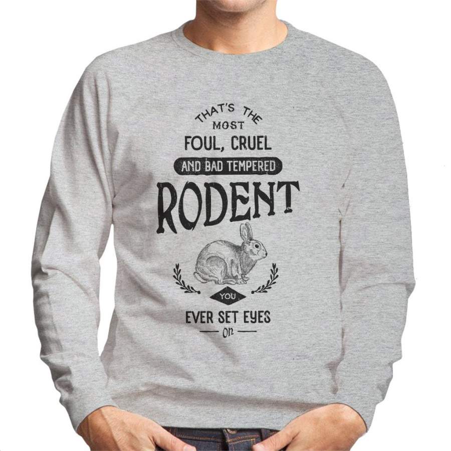 Monty Python Killer Rabbit Men’s Sweatshirt