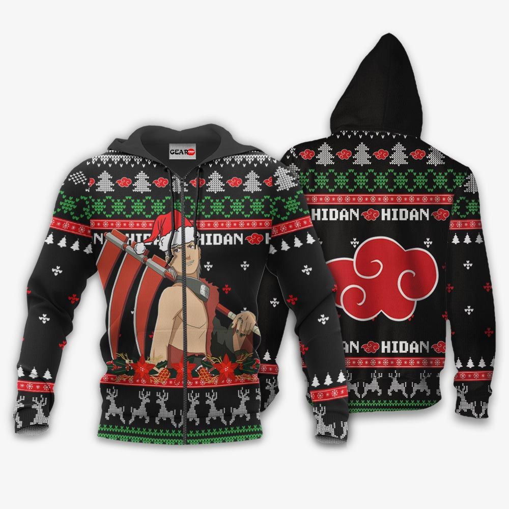 Akatsuki Hidan Ugly Christmas Sweater Custom Nrt Anime Xmas Gifts