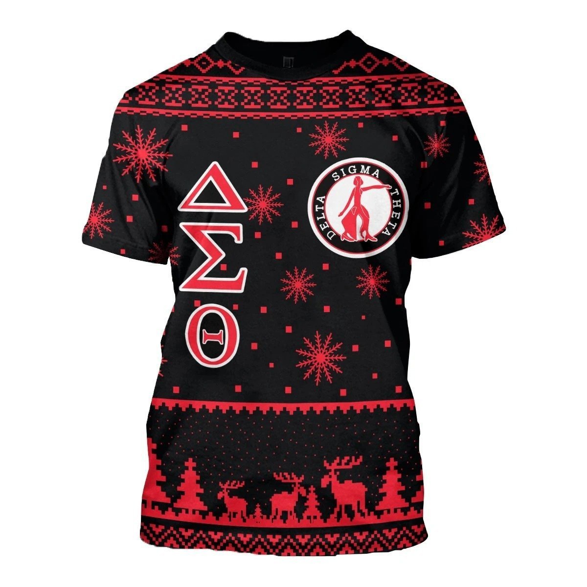 Sorority Tshirt – Christmas Delta Sigma Theta Sorority Tshirt