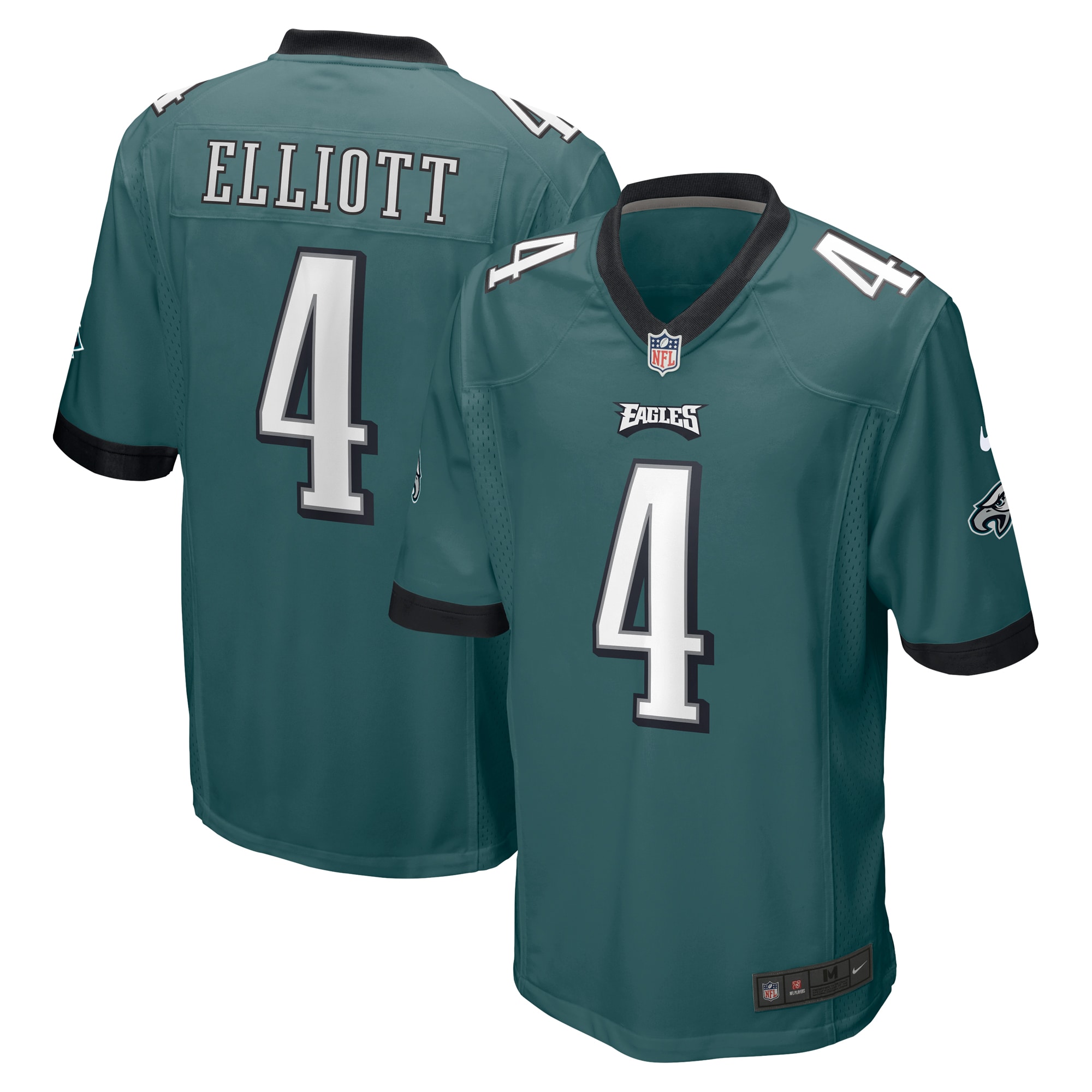 Men’s Philadelphia Eagles Jake Elliott Midnight Green Game Jersey