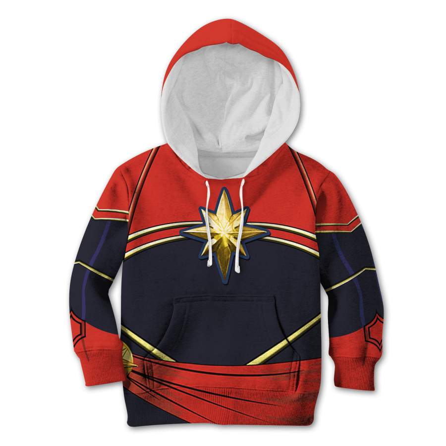 Captain Marvel Custom Hoodies T-shirt Apparel