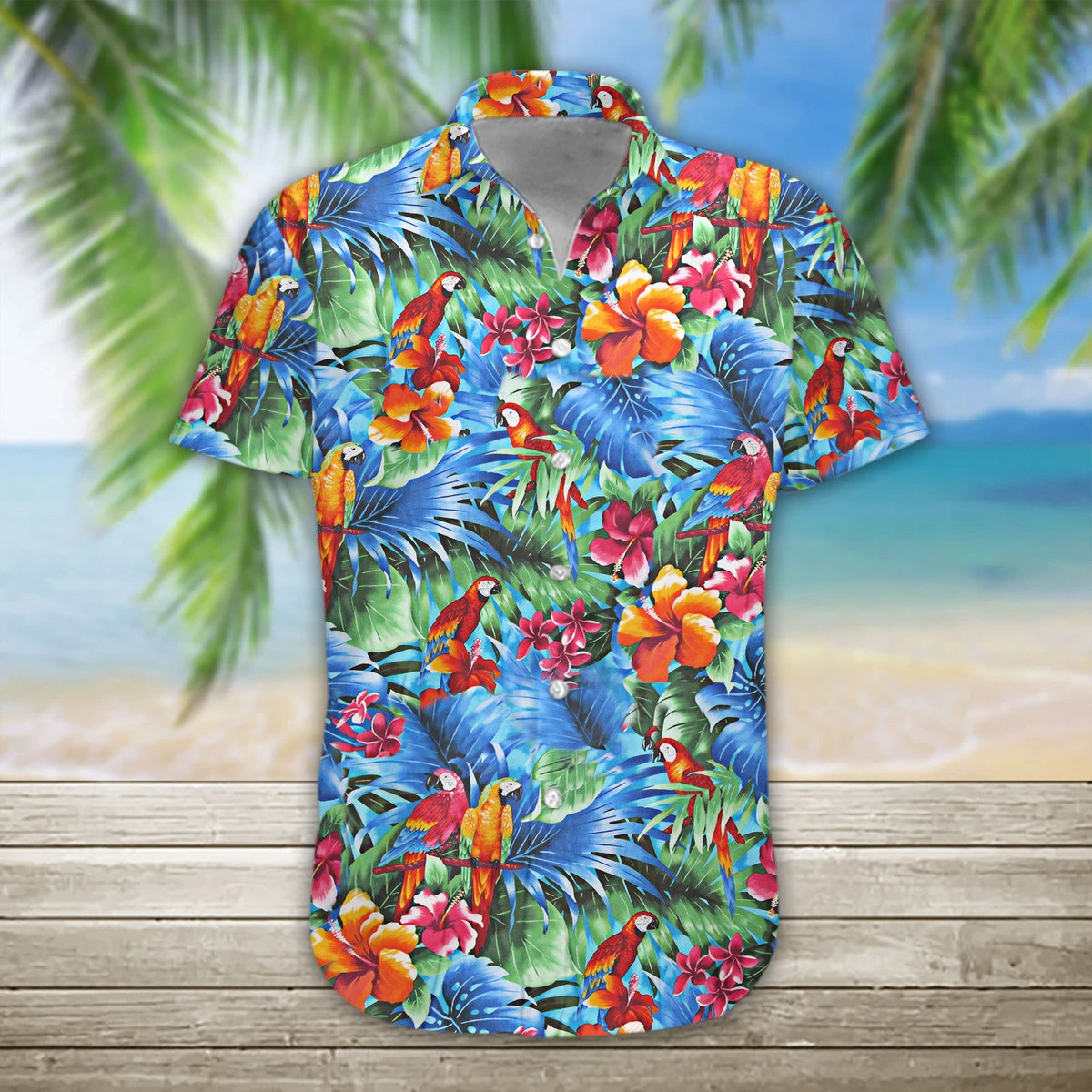 Parrot Hawaii Shirt Unisex Adult Ha29871