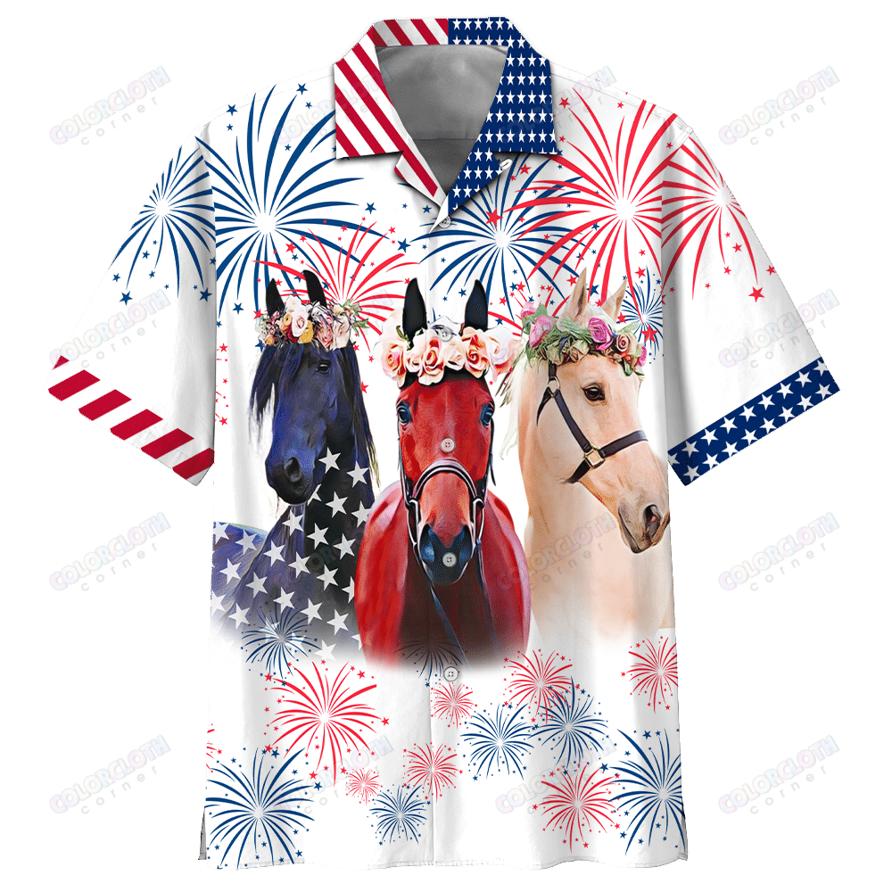 Horses Hawaii Shirt Ha74182