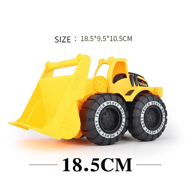 Classic Baby Simulation Engineering Car Toy Excavator Bulldozer Model Tractor Toy Dump Truck Model Car Toy Mini for Kid Boy Gift alx