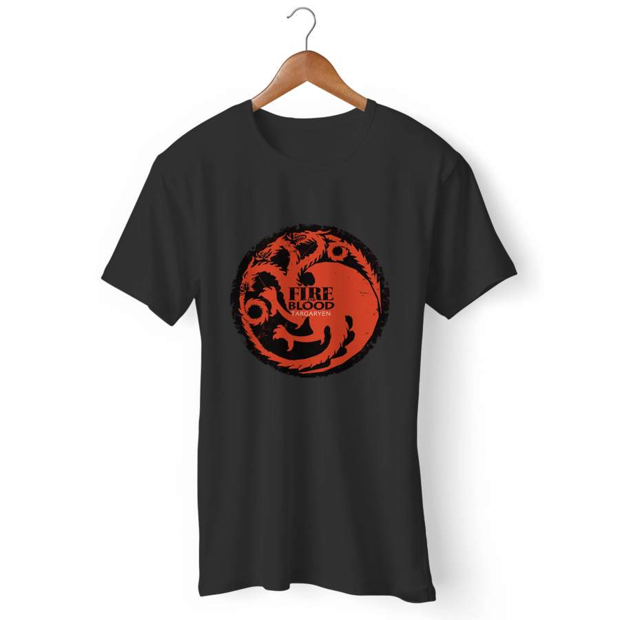 Fire And Blood Targaryen Man’s T-Shirt