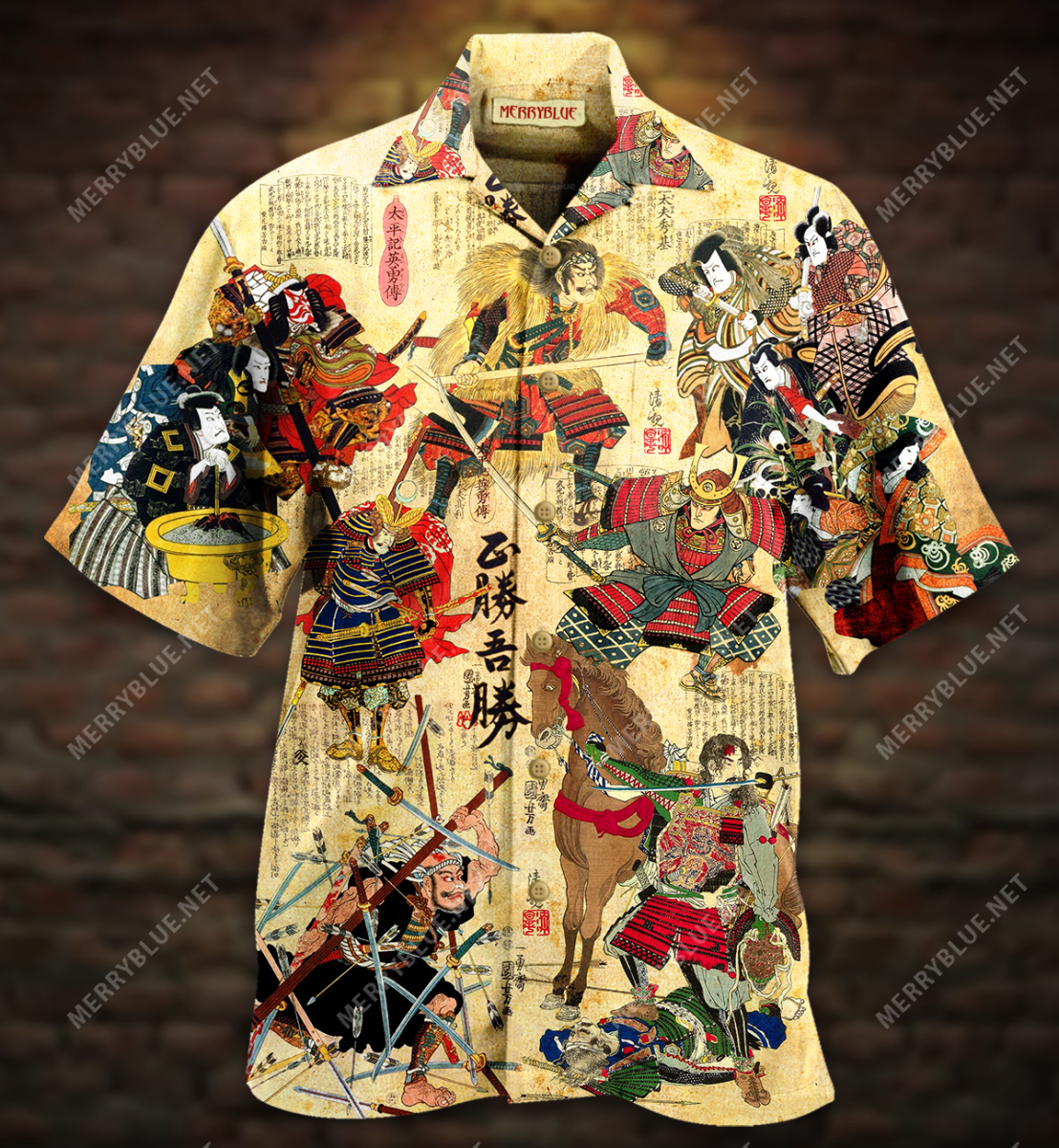 Perceive That Which Cannot Be Seen With The Eye Samurai Unisex Hawaii Shirt Ha66014