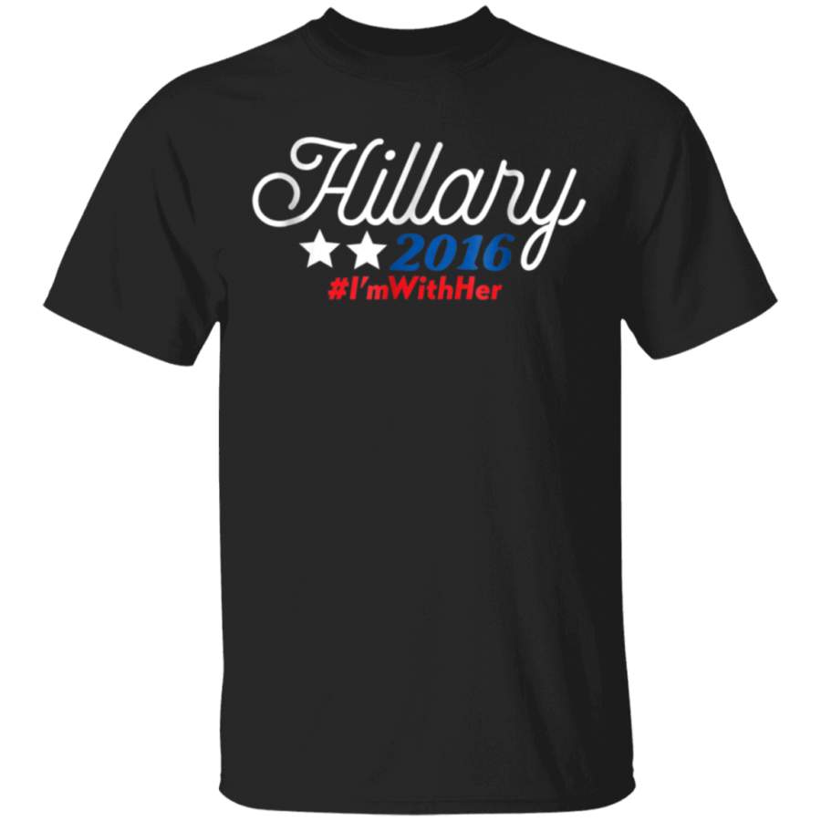 Hillary Clinton For President 2016 Tshirt Im With Her