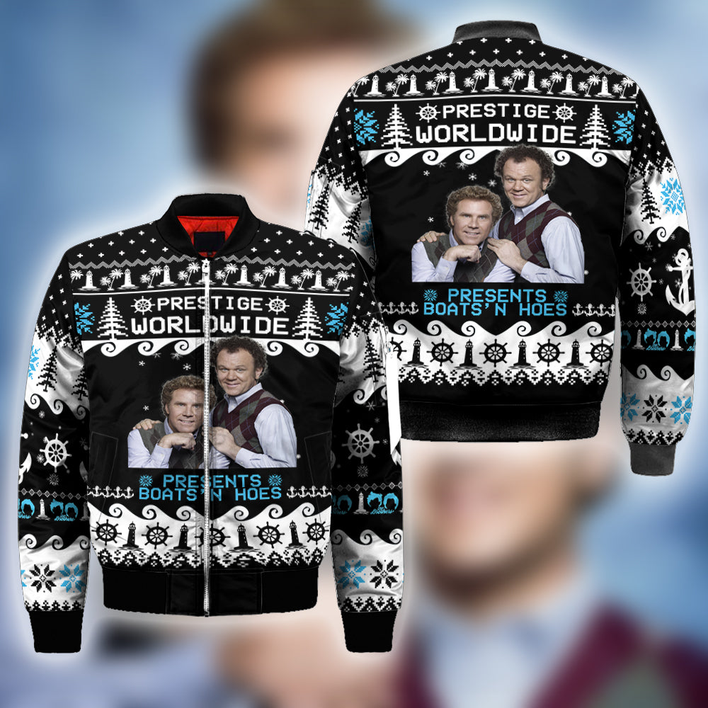 Step Brothers Prestige Worldwide Ugly Christmas Sweatshirt Hoodie All Over Printed Pf270