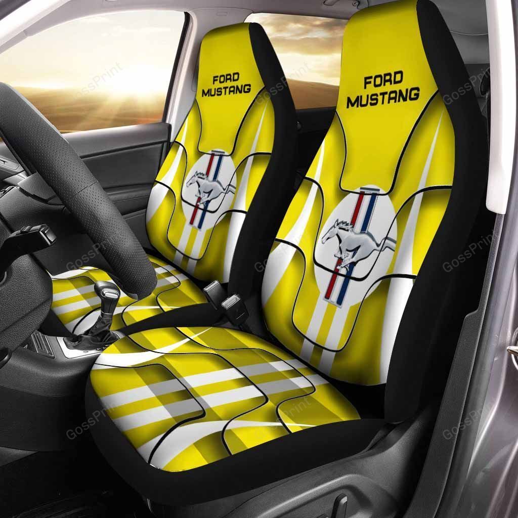 Mustang Car Seat Cover Ver 5 (Set Of 2)