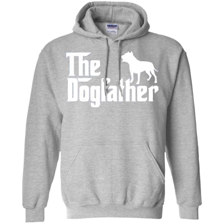 The Dogfather Funny Pullover Hoodie 8 oz