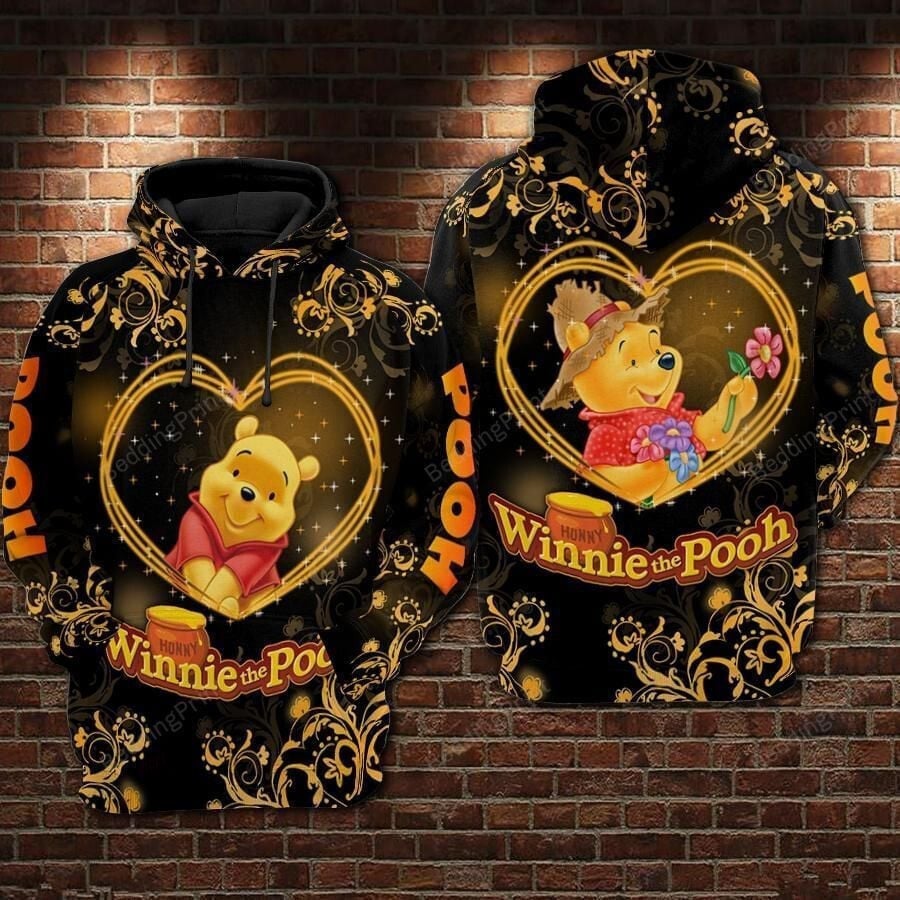 Winnie The Pooh Hoodie 3D 3Ho-X8B6