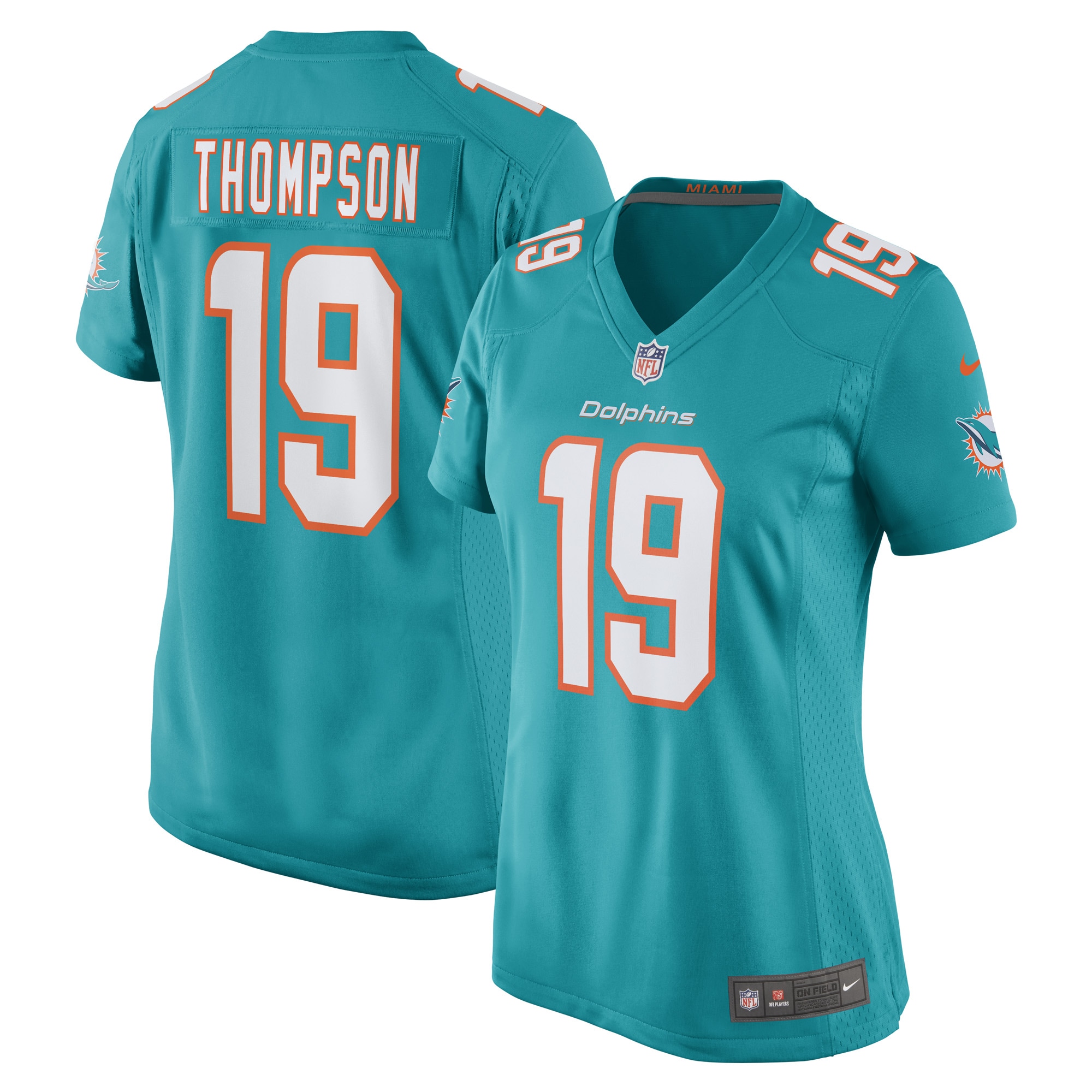 Skylar Thompson Miami Dolphins Women's Game Player Jersey – Aqua