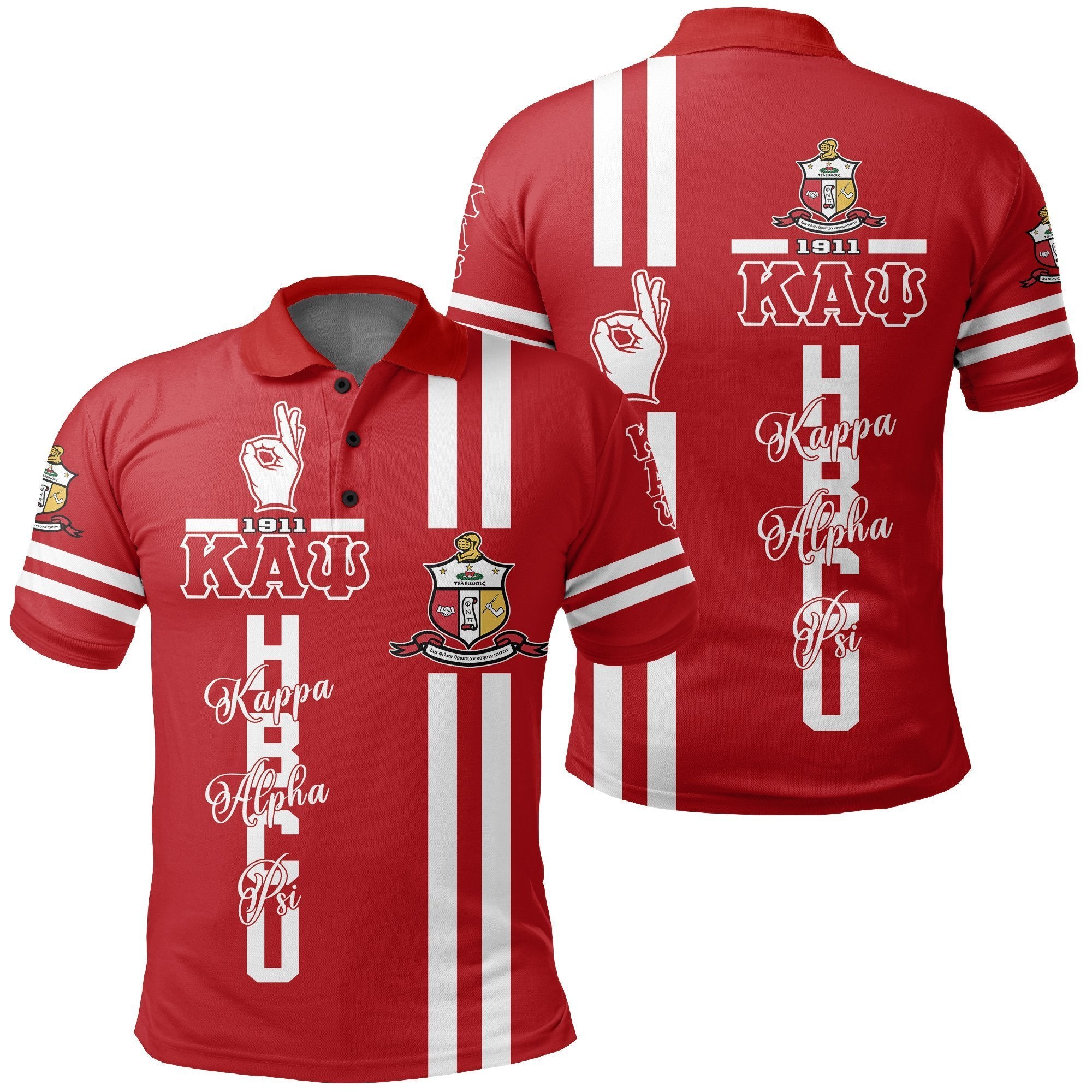 Greek Life Polo Shirt – Hbcu Kappa Alpha Psi Nupe Polo Shirt J5