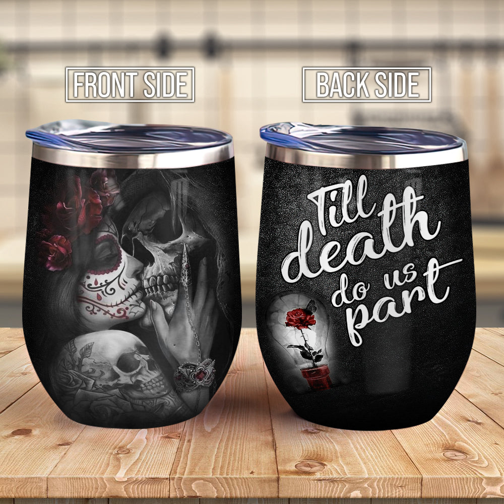 Skull Couple Gift Acaa3006005Z Wine Tumbler