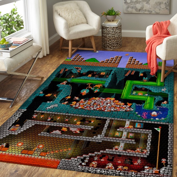 Super Mario Bros. Area Rug