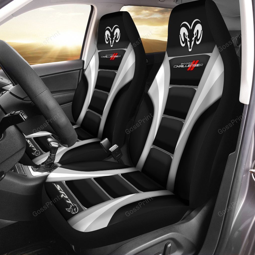 Dodge Challenger Car Seat Cover ( Set Of 2 ) Ver 6