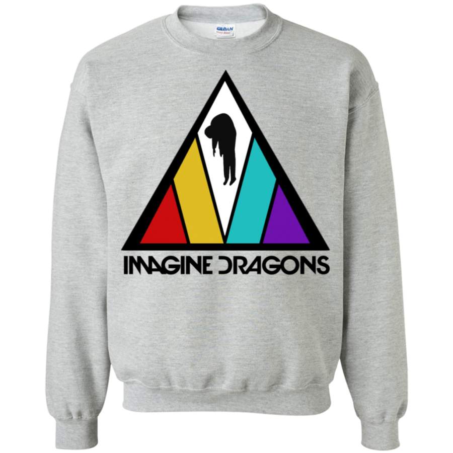 AGR Imagine Dragon Crewneck Pullover Sweatshirt