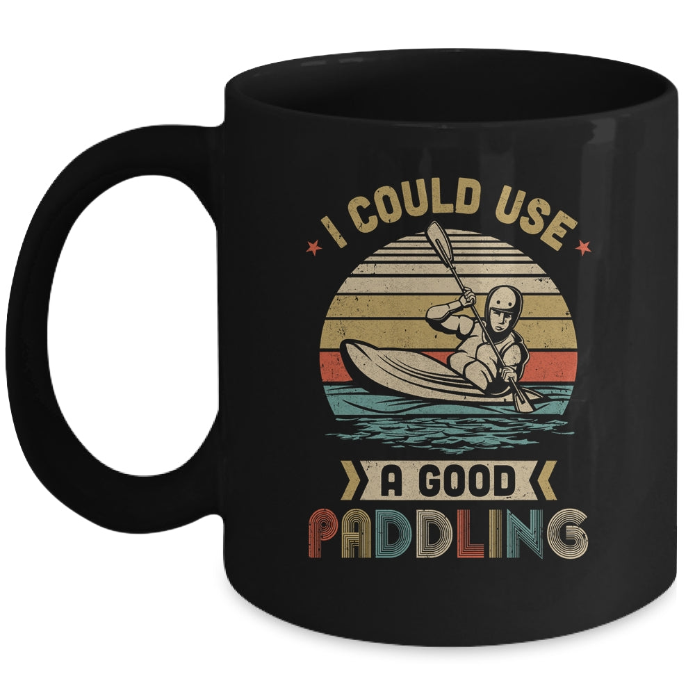 Vintage Kayaking I Could Use A Good Paddling Mug