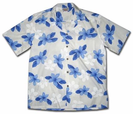 Island Prince Blue Hawaii Summer Shirt Ha24260