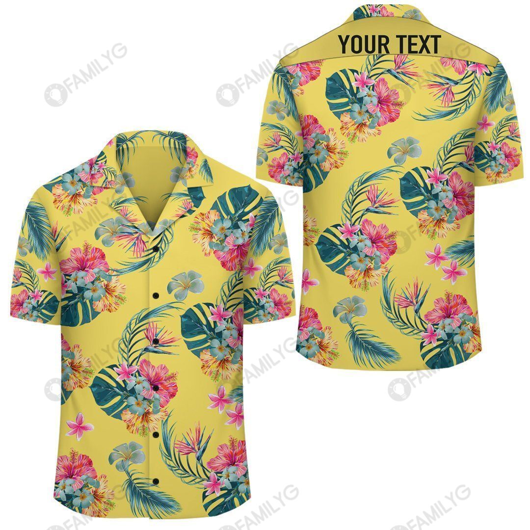 Monstera And Tropical Flower – Haka Style Hawaii Shirt Summer Hawaiian For Men, Women, Couple