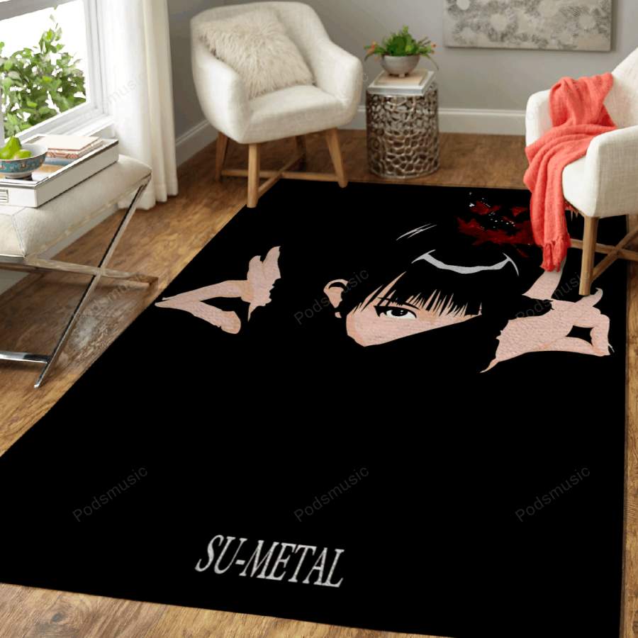 Su-Metal ~ BABYMETAL – Music Art For Fans Area Rug Living Room Carpet Floor Decor