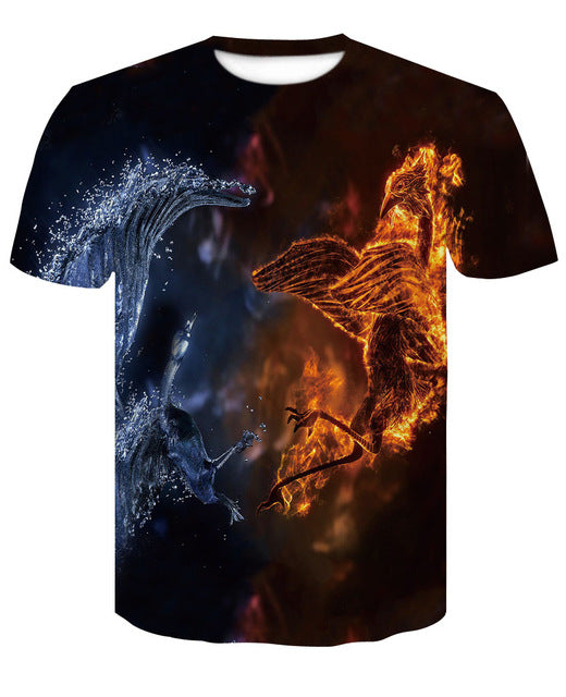 3D T Shirt Men Fitness Compression Shirts Tops Male Print Superhero Superman