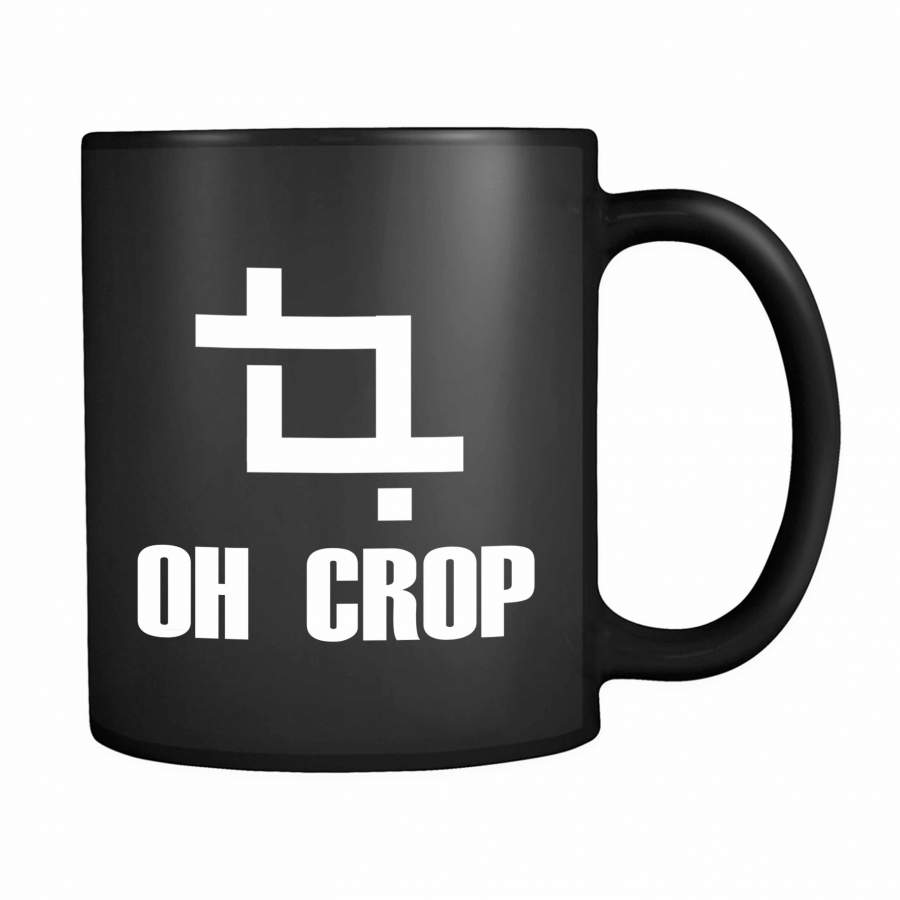 Oh Crop Dslr Camera Photography 11oz Mug